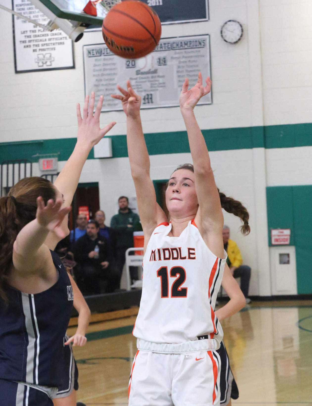 Middle Manasquan girls basketball
